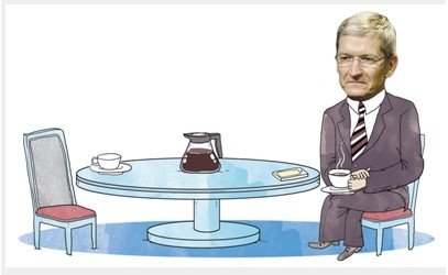 苹果CEO拍卖咖啡时间 不敌巴菲特午餐