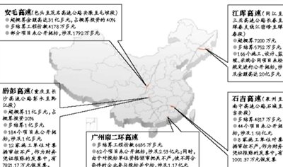 审计署：5高速查出问题资金90亿 多使用假发票