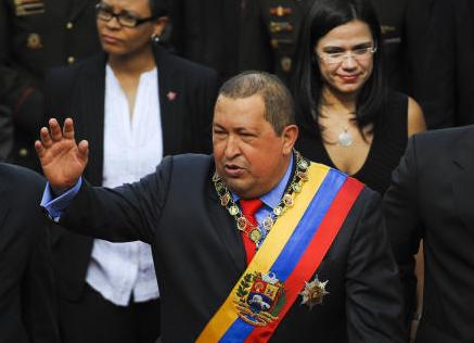 委内瑞拉前总统查韦斯(资料图)
